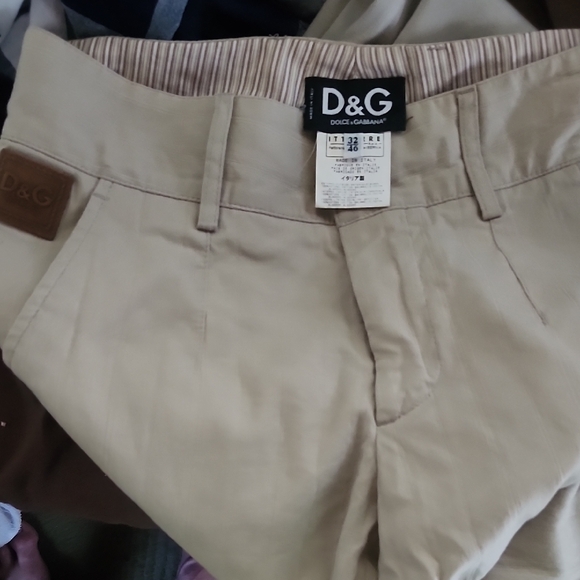 Dolce & Gabbana Light Khaki Pants
